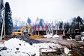 Ход строительства ЖК «Черничная поляна». Фото от 01.03.2013 года.