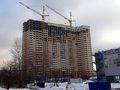 Строительство ЖК «Богатырь». Февраль 2013 года.