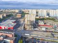 Ход строительства. Вид со стороны проспекта Космонавтов. Аэрофотосъемка от 28.05.2017 г.