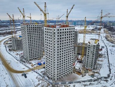 Строящиеся жилые кварталы на северо-востоке Петербурга получат новую дорогу