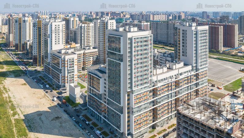 Среднерогатская ул. 14к1, парадные 3-4 - ЖК "4YOU" (Среднерогатская ул. 12к1 и 1