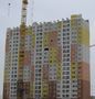 ЖК «Новая Каменка». Строительство верхних этажей.  Фото: октябрь 2017 г.
