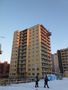 Ведутся работы по монтажу балконных ограждений 23 корпуса. Фото от 24.12.2012 года.