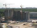 Ход строительства 2 очереди ЖК «Академ-Парк». Фото от 20.08.2013 года.