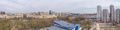 Вид  из окон на Пулковский парк. Аэрофотосъемка от 22.04.2019 г.