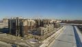 Вид на комплекс со стороны улицы Адмирала Трибуса и Матисова канала. Аэрофотосъёмка от 22.02.2019