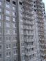 Монтаж оконных систем 18 этажа.Устройство кирпичной кладки фасада. Фото от 10.12.2012 г.