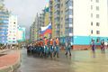Праздник в честь открытия памятника герою Отечественной войны 1812 года Павлу Чоглокову в сентябре 2012 года.