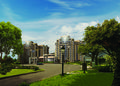 ЖК «Екатерингоф» расположен в тихом жилом районе с развитой инфраструктурой.