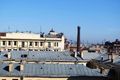 Вид с террасы на петербургские крыши.