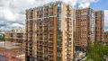 Во всех видах жилья предусмотрены балконы или лоджии. Аэрофотосъемка. Фото от 08.09.2020