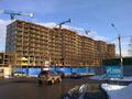 Ход строительства ЖК «Московский квартал». Фото от 02.04.2013 года.