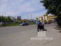 Вид на Мебельный центр со стороны стройки ЖК «Московский квартал»