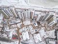 Жилой дом «Паруса». Вид сверху. Аэрофотосъемка. Фото от 26.12.2017 г.