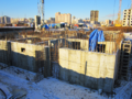 Ход строительства дома 3. Фото от 04.02.2014 года.