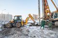 Ход строительства ЖК «Морская Звезда». Фото от 20.01.2014 года.