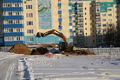 Ход строительства ЖК «Центральный». Фото от 01.12.13 года.