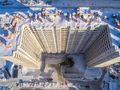 ЖК «Шуваловский дуэт». Ход строительства. Вид сверху. Аэрофотосъемка. Фото от 27.02.2018 г.