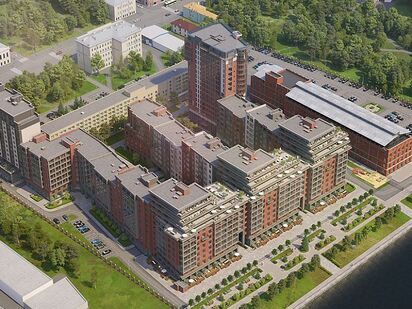 В рамках проекта планируется построить 16 секций высотой от 8 до 18 этажей. ЖК «Эталон на Неве»|Новострой-СПб