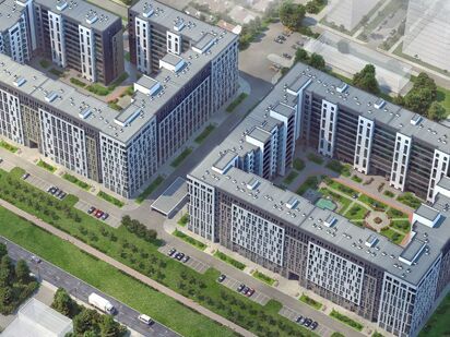Проект Svetlana Park предусматривает строительство двух корпусов с замкнутыми контурами. ЖК Svetlana Park (Светлана Парк)|Новострой-СПб
