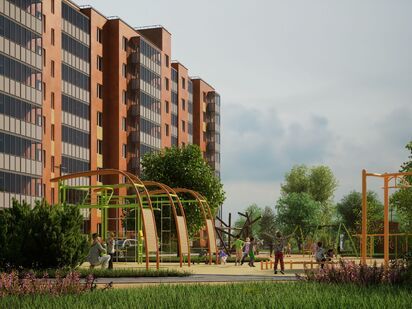 В 5-й очереди жилого комплекса запланировано строительство двух кирпично-монолитных 9-этажных жилых домов, которые получат уникальный семейный формат. Квартал «Ново-Антропшино»|Новострой-СПб