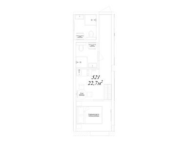 Планировки студии-апартаменты в Апарт-отель 4* на Херсонской, 39