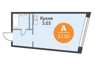 Студия 33.00 кв.м, Апарт-отель Next (Некст), 8 942 850 руб.
