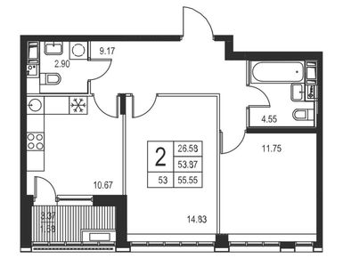 Купить Квартиру Жк Золотая Линия 2