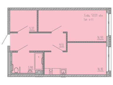 Планировки 1-к. апартаменты в Апарт-комплекс Valo (Вало)