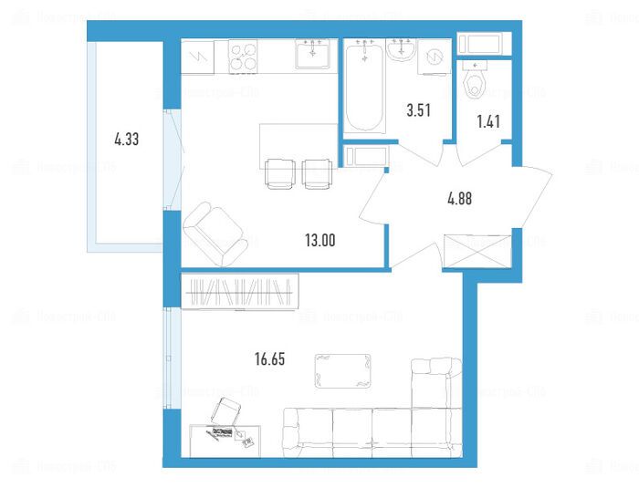 Купить Строящуюся Квартиру Студию В Спб