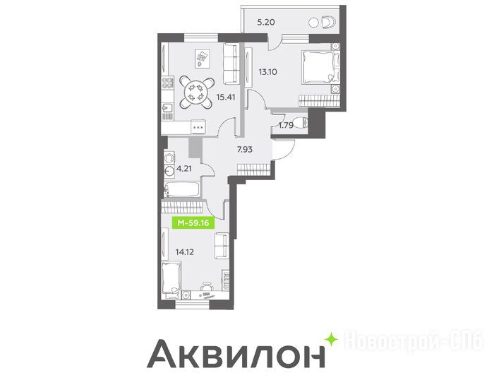 Продажа трехкомнатной квартиры, Шушары пос., пос. Шушары, Школьная ...