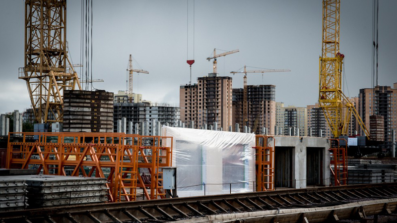 Строительство ЖК "Силы природы"