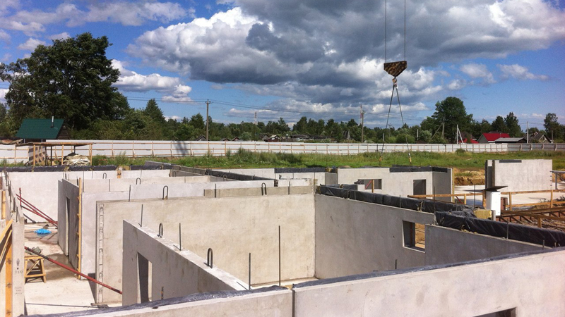 Строительство ЖК "Элемент"