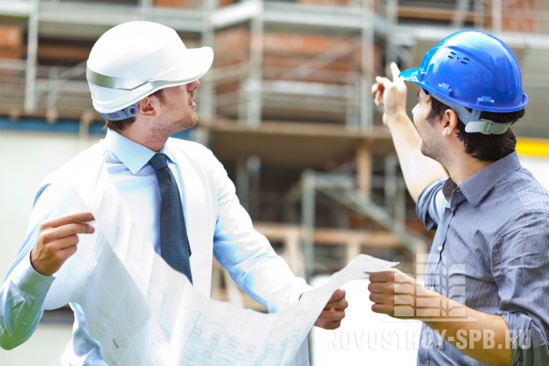 Люди на строительной площадке