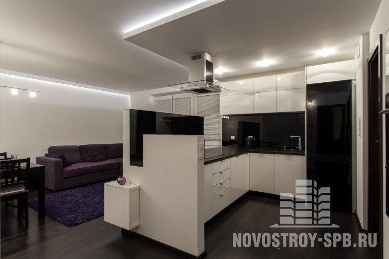 Кухня-гостиная встречается во многих квартирах