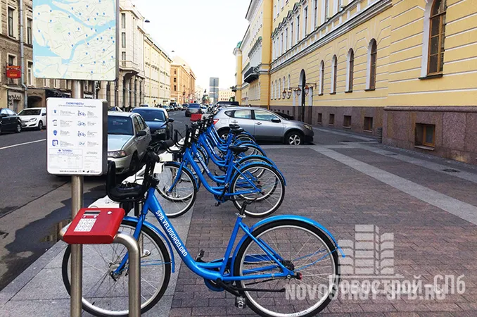 велопрокат в Петербурге