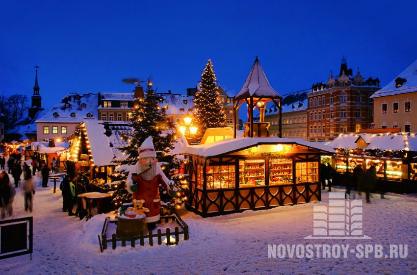 Предновогодняя ярмарка.